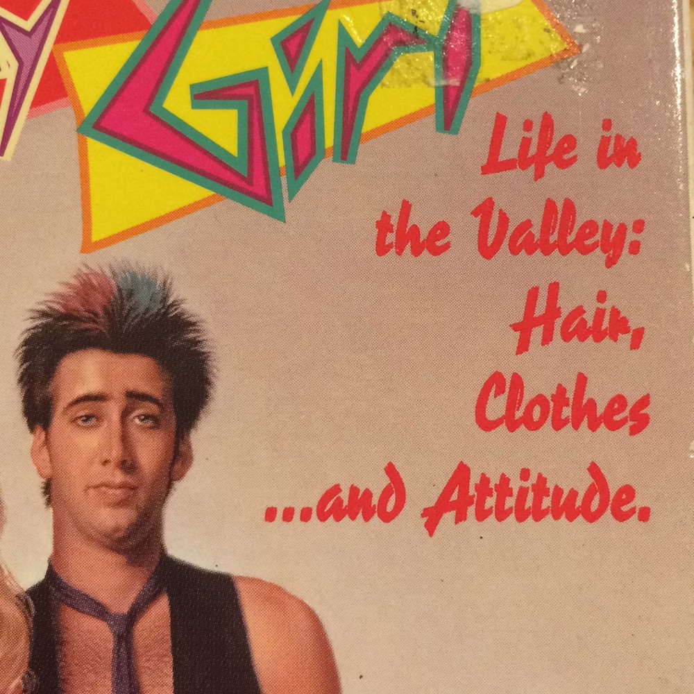 1980’s Valley Girl movie on VHS tape! Bundle